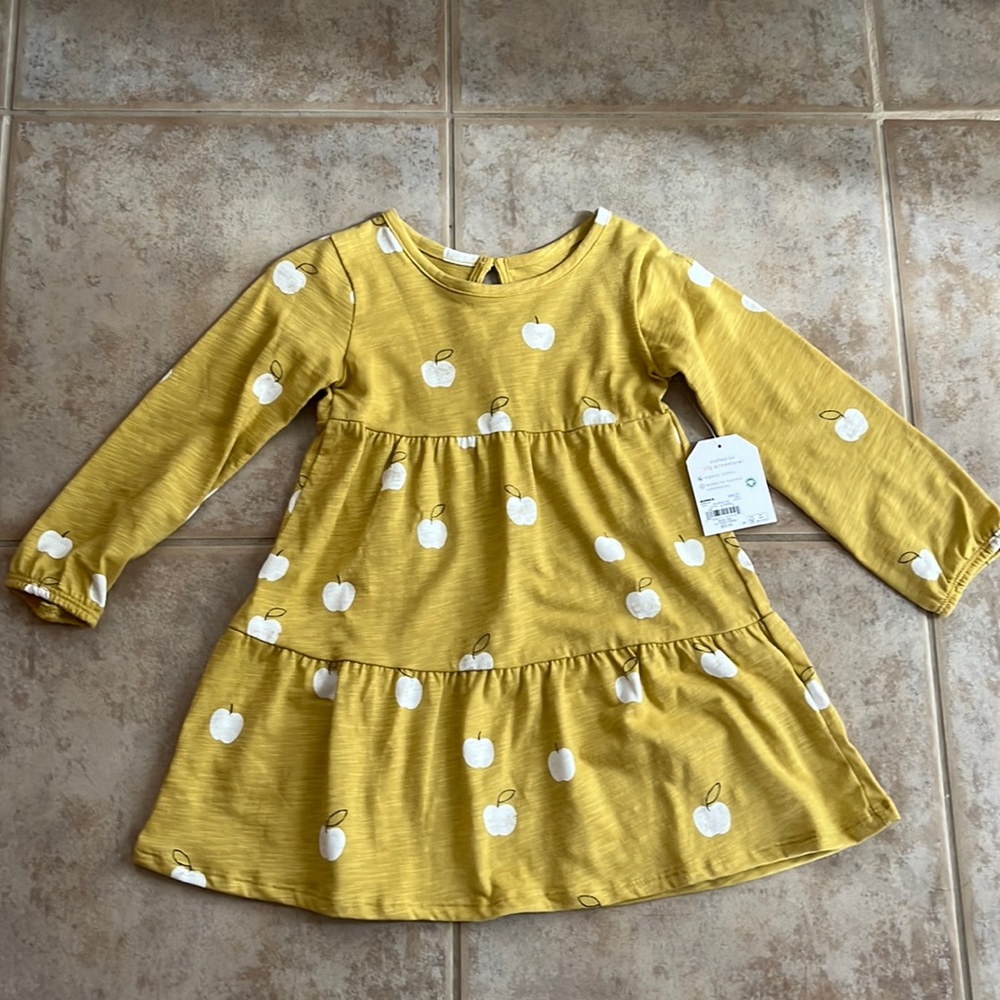 Girl’s Little Co. by Lauren Conrad long-sleeve yellow dress